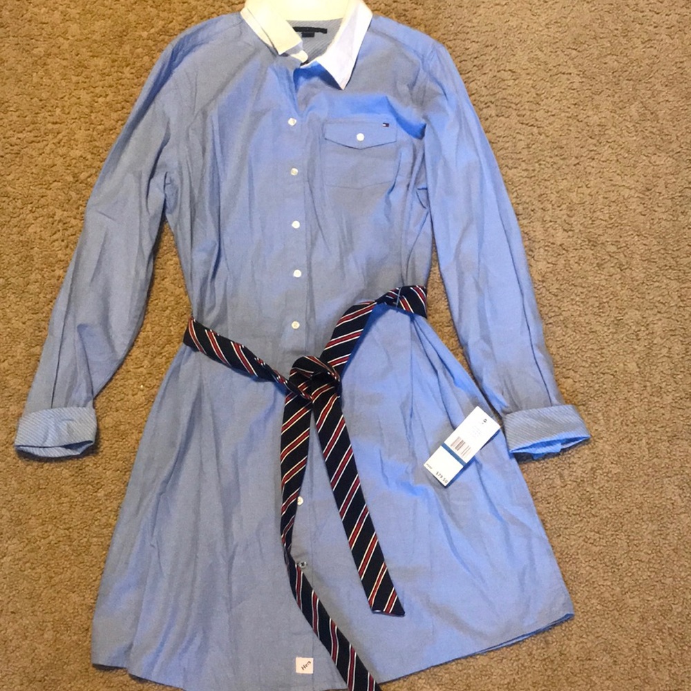 NWT Tommy Hilfiger Dress with waist tie